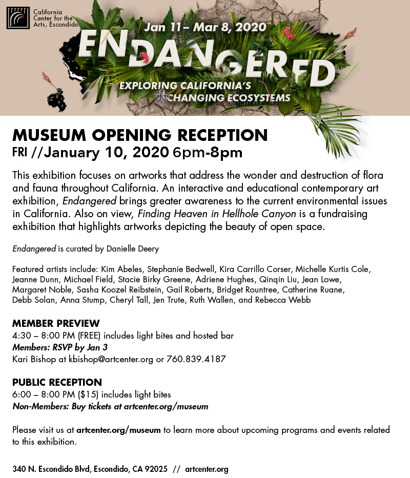 Endangered California Opening